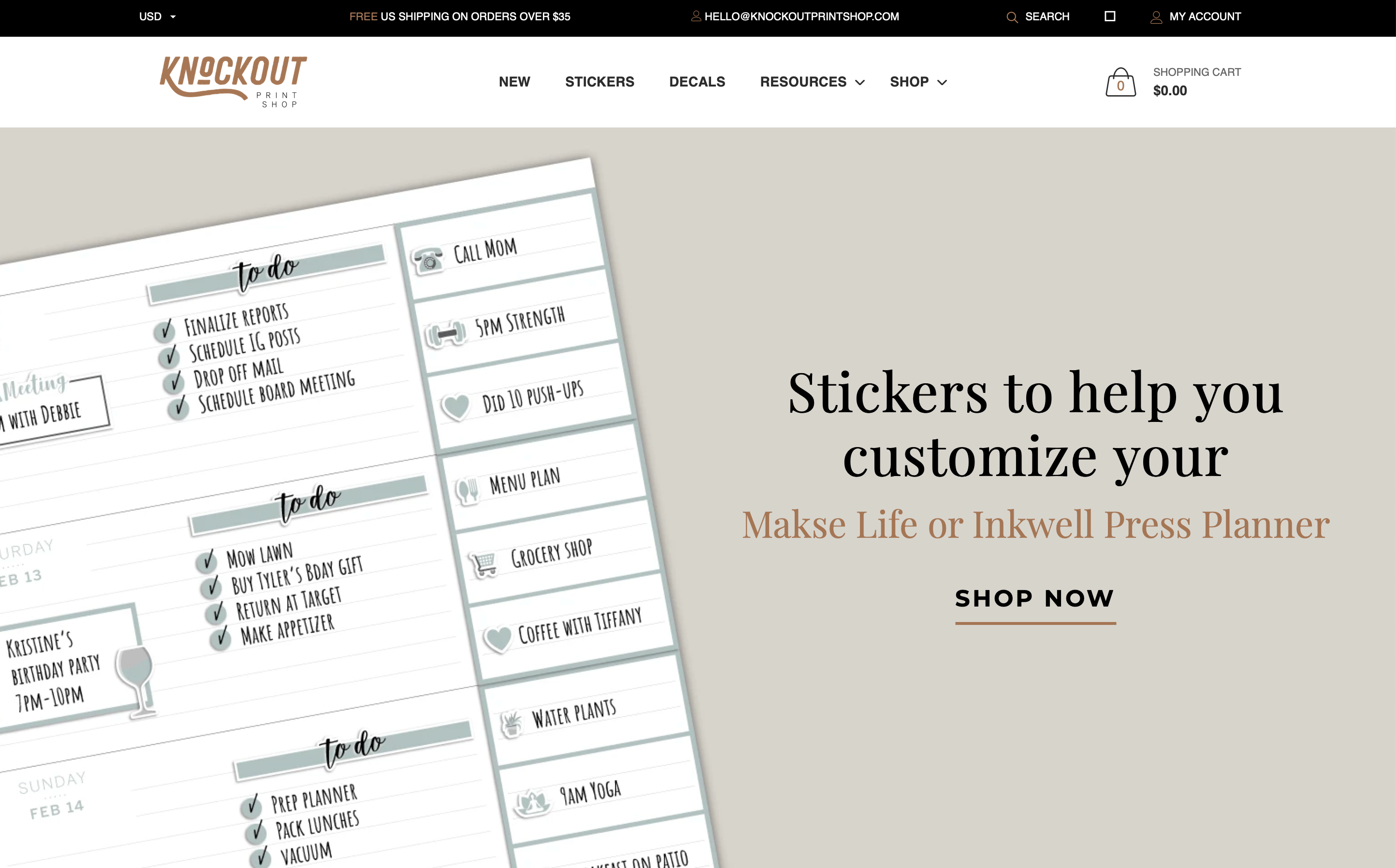 Sticker Shopping Tips & Tricks