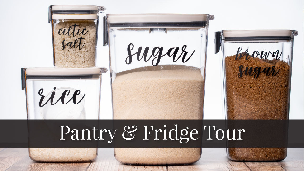 Pantry & Fridge/Freezer Tour