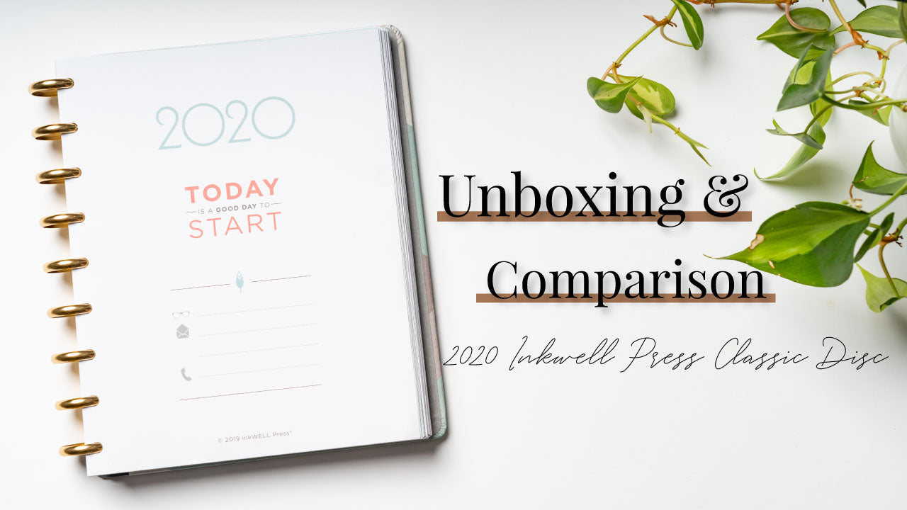2020 Inkwell Press Classic Disc Unboxing & Comparison