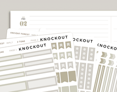 Solid Flex Functional Sampler Kit for inkWELL Press Planners IWPL7