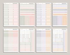 2 Tone Classic Functional Sampler Kit for inkWELL Press Planners IWPL2