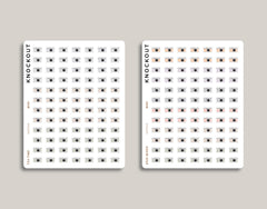 Camera Icon Planner Stickers for inkWELL Press Planners IWPS49