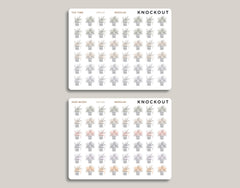 Plant Icon Planner Stickers for inkWELL Press Planners IWPS18