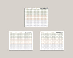 Mini Checkbox Square Stickers for inkWELL Press Planners IWPS9