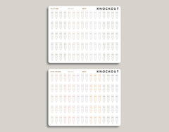 Pencil Icon Planner Stickers for inkWELL Press Planners IWPS47