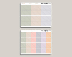 Transparent Triangle/Corner Stickers for inkWELL Press Planners IWPS26