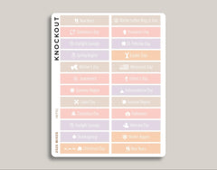 Federal Holiday & Notable Dates Monthly Planner Stickers for inkWELL Press Planners IWPS1