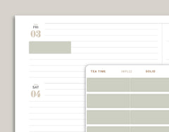 Quarter Box Stickers for inkWELL Press Planners IWPL12