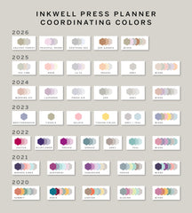 Laptop Planner Sticker for inkWELL Press Planners IWPS29