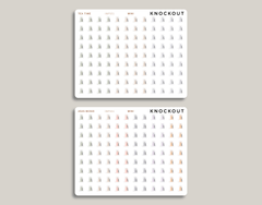 Gas Pump Icon Planner Stickers for inkWELL Press Planners IWPS51