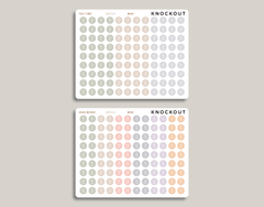 Exclamation Point Bullet Journal Circle Planner Stickers for inkWELL Press IWPS24