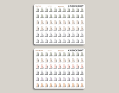 Gas Pump Icon Planner Stickers for inkWELL Press Planners IWPS51
