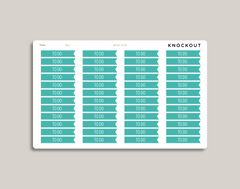 Flag Header Stickers for MakseLife Planner MH60