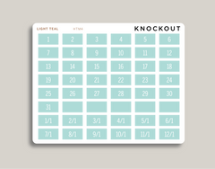 Date Covers for 2022 Hobonichi Cousin HTM4