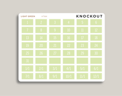 Date Covers for 2022 Hobonichi Cousin HTM4