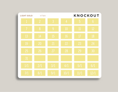 Date Covers for 2022 Hobonichi Cousin HTM4