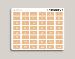 Date Covers for 2022 Hobonichi Cousin HTM4