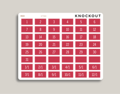Date Covers for 2022 Hobonichi Cousin HTM4
