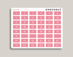 Date Covers for 2022 Hobonichi Cousin HTM4