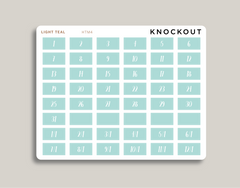 Date Covers for 2022 Hobonichi Cousin HTM4