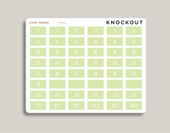 Date Covers for 2022 Hobonichi Cousin HTM4