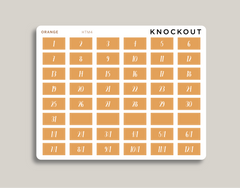 Date Covers for 2022 Hobonichi Cousin HTM4