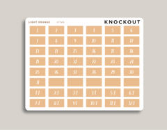 Date Covers for 2022 Hobonichi Cousin HTM4