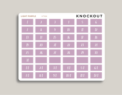Date Covers for 2022 Hobonichi Cousin HTM4