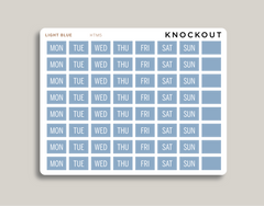 Day of the Week Covers for 2022 Hobonichi Cousin HTM5