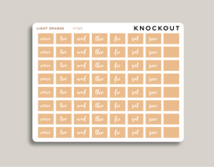 Day of the Week Covers for 2022 Hobonichi Cousin HTM5