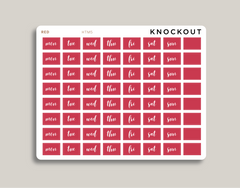 Day of the Week Covers for 2022 Hobonichi Cousin HTM5