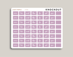 Day of the Week Covers for 2022 Hobonichi Cousin HTM5