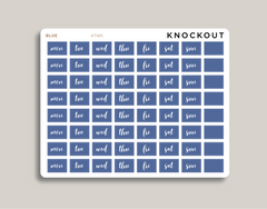 Day of the Week Covers for 2022 Hobonichi Cousin HTM5