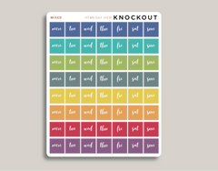 Daily View Day of the Week Covers for 2022 Hobonichi Cousin HTM6