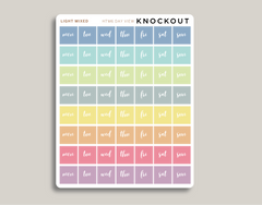 Daily View Day of the Week Covers for 2022 Hobonichi Cousin HTM6