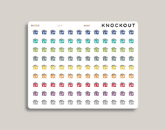 Home Icon Stickers for MakseLife Planner mini mixed