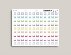 Laptop Computer Icon Planner Stickers for MakseLife Planner mini mixed