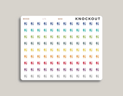 Meal Plan Icon Sticker Makselife Planner mini mixed