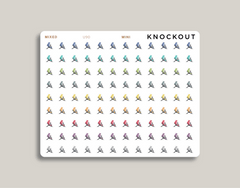 Stationary Bike Icon Planner Stickers for MakseLife Planner mini mixed