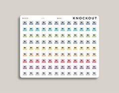 zoom Virtual Meeting icon Stickers for makselife planner mini mixed