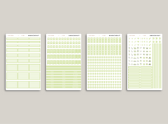 Vertical Functional Sampler Kit for MakseLife Planner R1