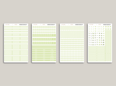 Vertical Functional Sampler Kit for MakseLife Planner R1