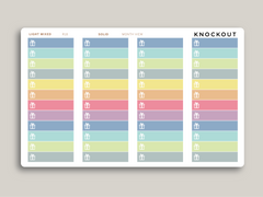 Birthday Month Label Planner Stickers for  MakseLife Planner R18