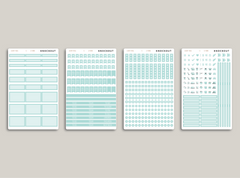 Horizontal Functional Sampler Kit for MakseLife Planner R2