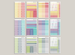 Horizontal Functional Sampler Kit for MakseLife Planner R2