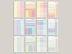 Horizontal Functional Sampler Kit for MakseLife Planner R2