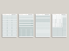Horizontal Functional Sampler Kit for MakseLife Planner R2