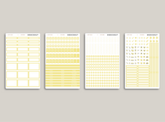 Horizontal Functional Sampler Kit for MakseLife Planner R2