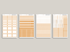 Horizontal Functional Sampler Kit for MakseLife Planner R2