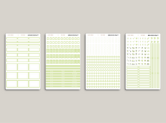Horizontal Functional Sampler Kit for MakseLife Planner R2